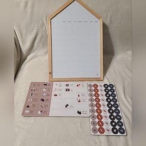 ie by Strive Hi Magnetic Whiteboard Chore Chart for Kids + Magnets